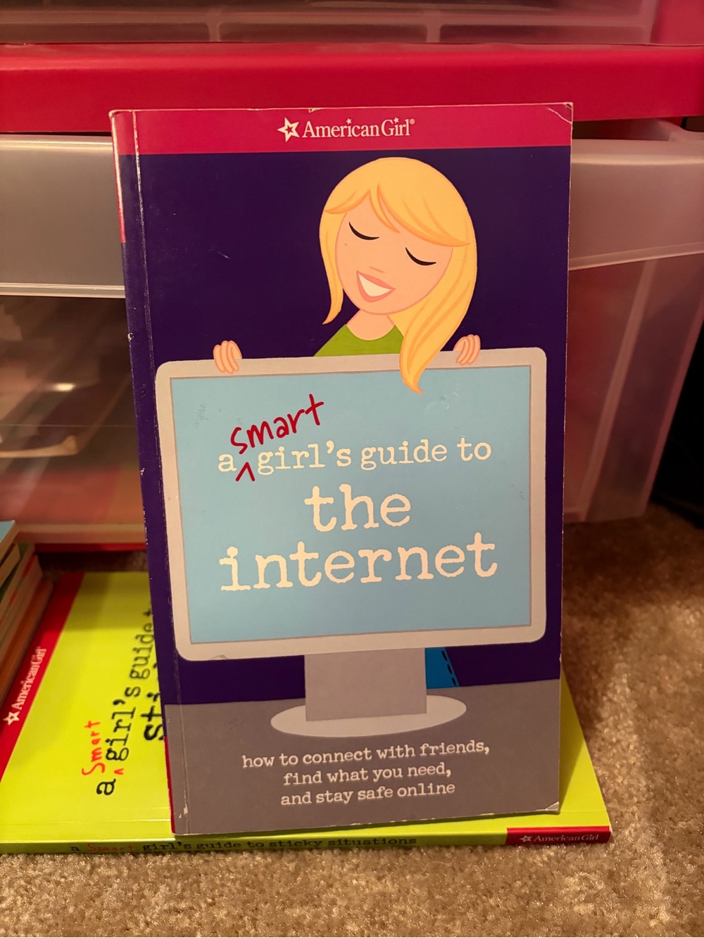 American Girl Guide to the Internet - Purple & Pink Accents